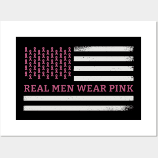 Real men wear pink Posters and Art